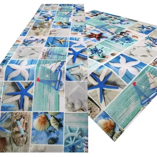 Brilliant Tischdecke Druckdecke Maritim 85 x 85 cm Motiv