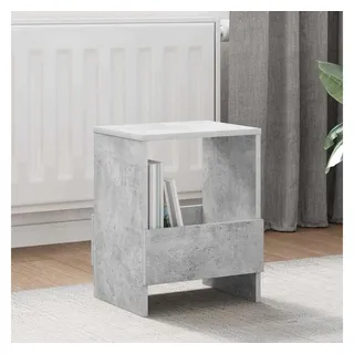 vidaXL Magazinregal Beton Grau 35 x 30 x 45 cm