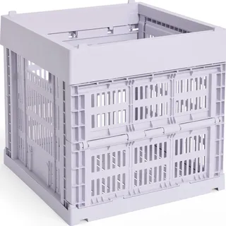 HAY Aufbewahrungskorb Colour Crate Cube 29,5 x 29,5 x 29,5 cm lavendel