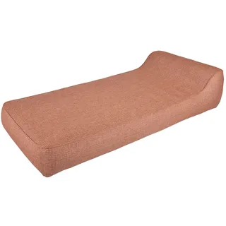 BEST Freizeitmöbel Palma Aufblasbare Einzelliege 80 x 194 x 40 cm Terracotta