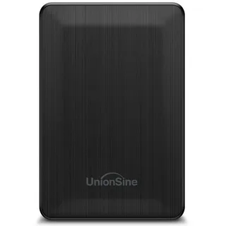 UnionSine USB 3.0 Externe Festplatte HD2513 1TB 2,5" HDD PC Laptop Speicher externe HDD-Festplatte (1TB) 2,5" 125 MB/S Lesegeschwindigkeit, 103 MB/S Schreibgeschwindigkeit, für PC, Laptop, PS4, PS5, Xbox - kompatibel mit Windows, Mac, Linux