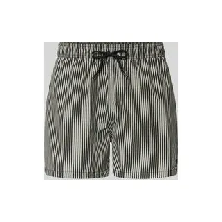 Badehose mit Tunnelzug, Hellbraun, M