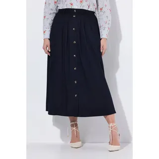 Ulla Popken Maxirock Damen Schwarz 46/48