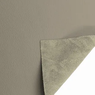 JPstraps - 100% Echtes Naturleder Regelmäßige Produktion für Lederarbeiten und Schneiderei Ideal für Handwerker, Designer, Handarbeiten, DIY oder Projekte aus Leder (Silbergrau, 60 cm x 50 cm)