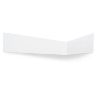 Woodendot Wandregal, Weiß, Holz, Dreieckig, 45.5x10x15 cm, FSC 100%, Wohnzimmer, Regale, Wandregale