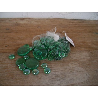 Deko-Impression Dekosteine »Glasnuggets, Dekosteine, Zierkies, geschliffene Glassteine grün 500«