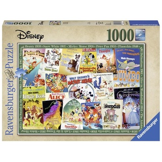 Puzzle Ravensburger WD: Disney Vintage Movie Poster 1000 Teile