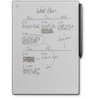 reMarkable RM81C-1000NW Paper Pro + MarkerPlus Grafiktablet, Schwarz