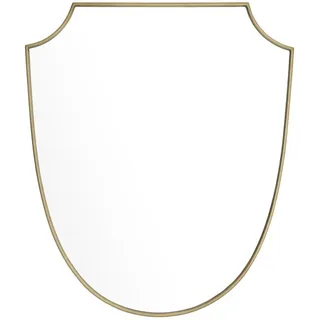Casa Padrino Luxus Spiegel Messing 61 x H. 72 cm - Designer Wandspiegel