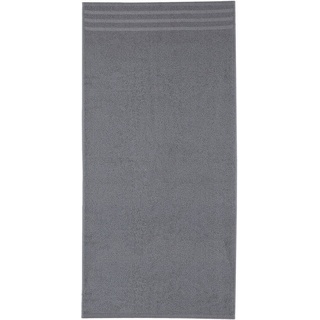 Kleine Wolke Handtuch Royal, Frottier (1-St), Uni Farben, als Handtuch 50/100 cm oder Duschtuch 70/140 cm erhältlich grau