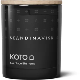 Skandinavisk Koto Duftkerze 65 g schwarz