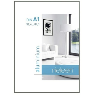 Nielsen Alurahmen Classic  (DIN A1 / 59,4 x 84,1 cm, Contrastgrau)