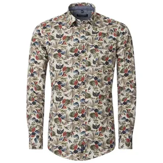 CASAMODA Businesshemd Casa Moda / He.Hemd langarm / Kent Casual Fit beige