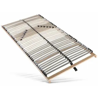 Sleepneo Lattenrost, Buche, Holz, 7-Zonen, 90x200 cm, Hergestellt in Deutschland, Blauer Engel, TÜV Süd, Schlafzimmer, Lattenroste