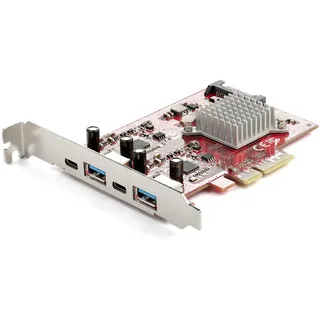 Startech 4 Port USB PCIe 10Gbit/s, 2x USB-C 2x USB-A (PEXUSB312A2C2V)