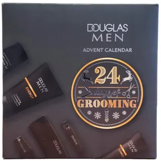 Douglas Kalender Adventskalender 2023 Männer Beauty -EXKLUSIV EDITION- 24 Pflege Kosmetik Advent Kalender für den Mann, Weihnachtskalender Wert 140 €, Herren, schwarz