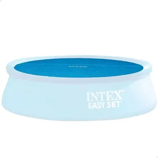 Intex Solarabdeckplane blau Ø 244 cm
