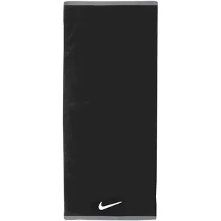Nike Fundamental Handtuch 010N black/white L