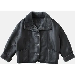 Just things we like Winterjacke KIKU Reversible Shearling Jacket grau M