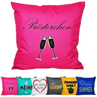 JACK Dekokissen 50x50cm Motiv Outdoor Lounge Kissen inkl. XXL Füllung Sitzkissen, Outdoorkissen starke Füllung mit lustigen Motiven