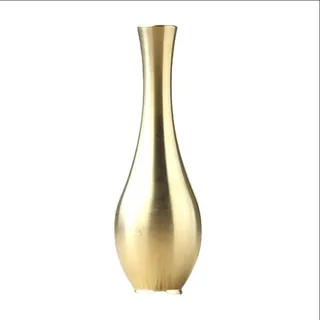 Vase Aus Kupfer, Durchmesser 2/3,5 Cm, Höhe 6/8 Cm, Goldfarben, Dekoratives Design, Geschenk Für Zuhause, Büro Oder Familie