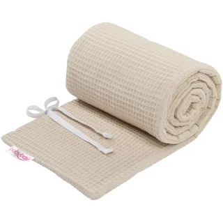 babybay Nestchen Waffelpiqué Sand, Beige