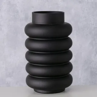 Boltze Vase schwarz matt 25cm (1 Stück)