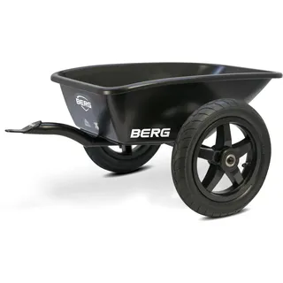 BERG Anhänger L für Pedal-Gokarts Buddy Rally | Kinderanhänger | Spielzeug Trailer aus Kunststoff & Metall | robustes Design | einfache Montage