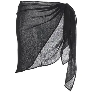 LASCANA Damen Pareo schwarz Gr.