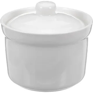 NOLITOY Keramik Suppentopf Mit Deckel 4.00In Stew Bowl Für Haus Und Restaurant Suppenschüssel Aus Porzellan Für Gedämpfte Suppe Dessert Schälchen