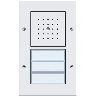 Gira Türstation AP 3fach 126766 weiß