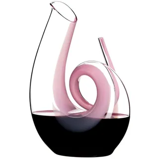 Riedel Glas Riedel Dekanter Curly pink