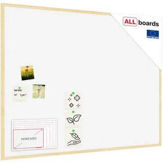 ALLboards Pinnwand 120 x 90 cm Weiß