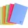 328145C Linicolor Fresh Collection A Spiralnotizbuch 21 x 29 7 cm 100 linierte Seiten mit Rand weißes Papier 90 g transparenter Polypro-Einband zufällige Farbe 1 Einheit