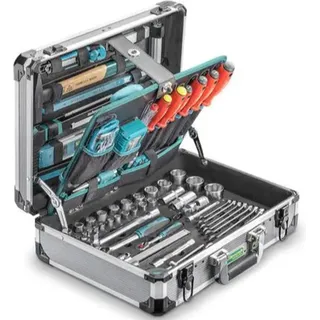 Technocraft PRO CASE 5 Werkzeugkoffer Aluminium Grau