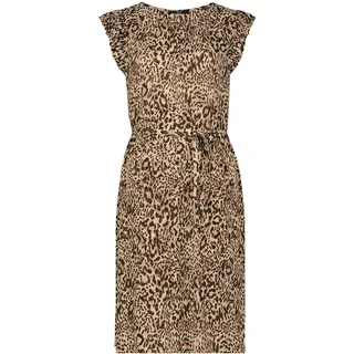 Zero Minikleid mit Gürtel Beige/Braun 34