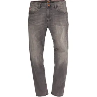 Regular-fit-Jeans CAMEL ACTIVE "HOUSTON" Gr. 33, Länge 34, grau (grey used) Herren Jeans Regular Fit im klassischen 5-Pocket-Stil