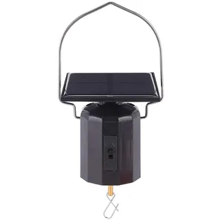 Motor für Windspiel mit Kugelspirale, Solarbetriebener Solar Windspiel Motor, Umweltfreundlicher Motor Windspiel Ornament Hängender Rotierender Motor mit Haken Zum Aufhängen Ihres Ornaments