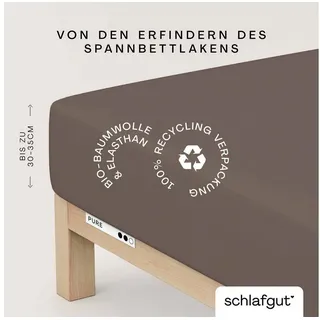 Baumwolle 120 x 200 - 130 x 220 cm sand deep