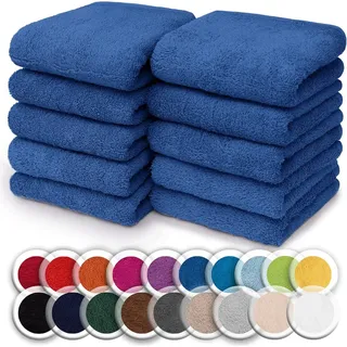 NatureMark Seiftuchset 10-tlg. royal blau