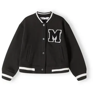 MINOTI Collegejacke Baseballjacke (2y-14y) schwarz 110-116cm