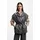 Lederimitatweste BOSS ORANGE Jacaro Premium Damenmode Damen Gr 46 open grau 067 Web Obermaterial 100 Polyester unifarben normal Westen Taillengürtel Stehkragen