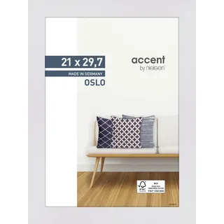 Accent by Nielsen Holz Bilderrahmen Oslo ca. 21x29,7cm in Farbe White