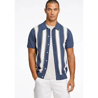 Lindbergh Poloshirt Relaxed Fit blau M