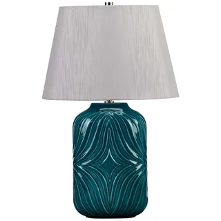 Elstead Lighting Tischlampe Keramik Türkis