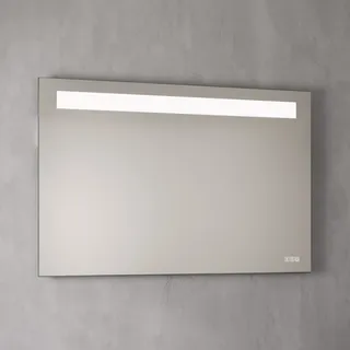 ALLUVION Aurora Soundwave Lichtspiegel B: 120 x H: 80 cm, mit LED-Beleuchtung und integrierten Lautsprechern, Spiegel, AL100502AM,