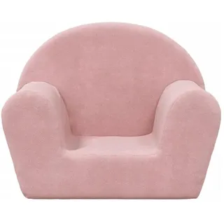 vidaXL Kindersofa Rosa Weich Plüsch