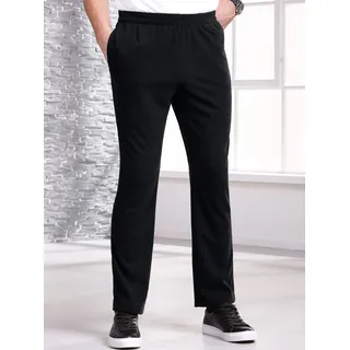 Fleecehose CLASSIC, Herren, Gr. 48/50, Normalgrößen, schwarz, 100% Polyester, unifarben, lang, Hosen Fleecehose