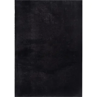Fellteppich Loft Schwarz ca. 80x150cm
