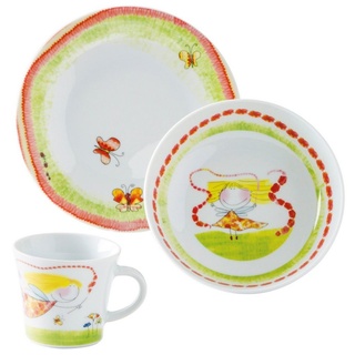 Kahla Kindergeschirr-Set Kids (3-tlg), 1 Personen, Porzellan, Made in Germany bunt
